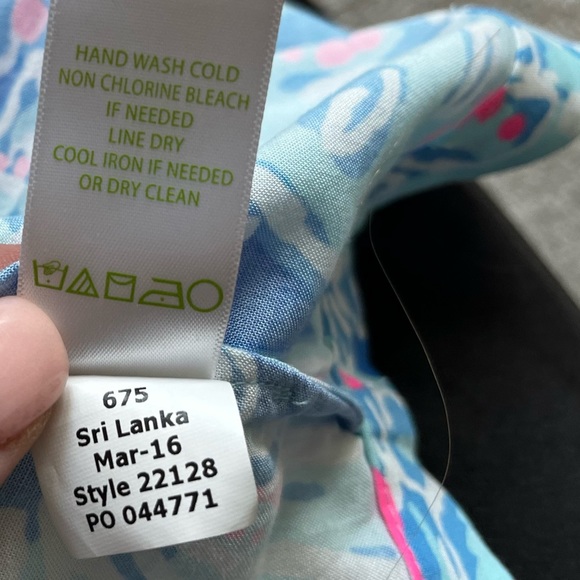 LILLY PULITZER Sarasota Tunic Top Size Small Preppy Classic Modest Stylish - Picture 6 of 9